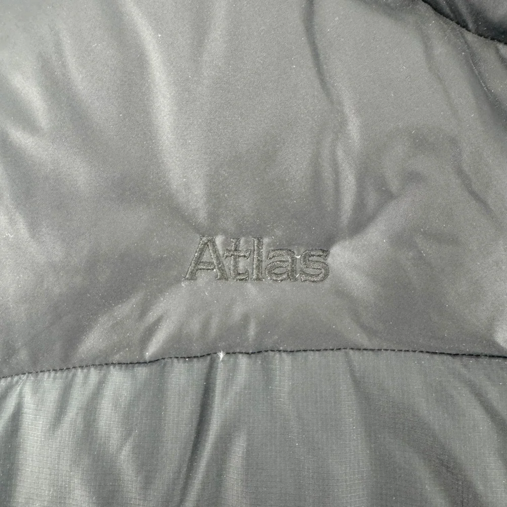 The North Face 700 Down Puffer Vest Mens XXL Black Atlas Nuptse Style Full Zip